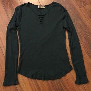Ruff Hewn Ribbed Long Sleeve Shirt